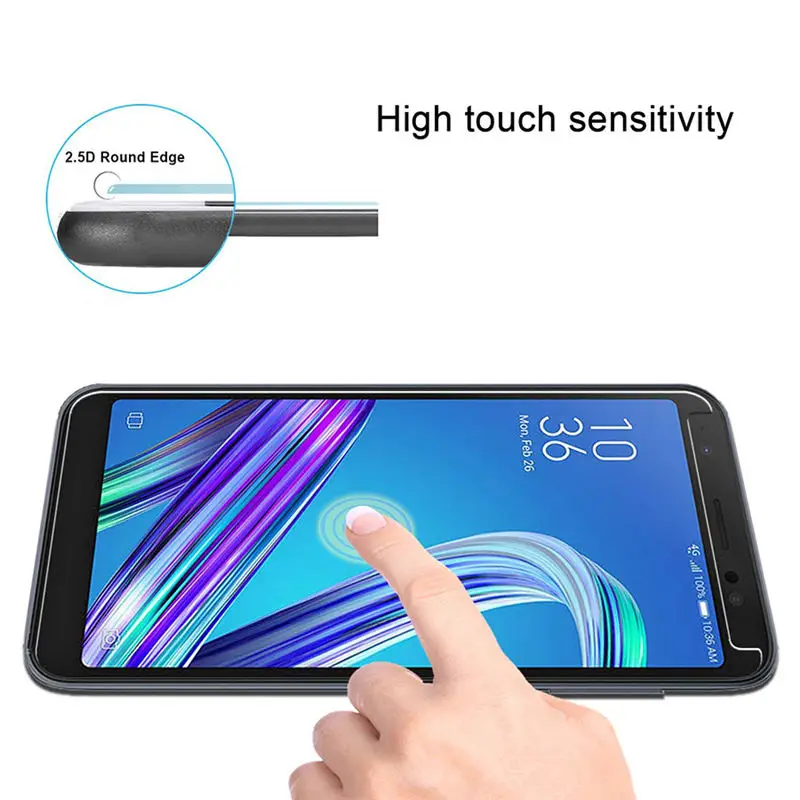 2 шт закаленное стекло для Asus Zenfone Live L1 ZA550KL жесткое Защитное X00RD защита