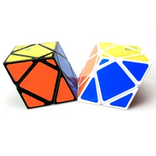 Lan свернутый Skew волшебный кубик-головоломка Скорость Куб обучающий игрушки подарки для детей