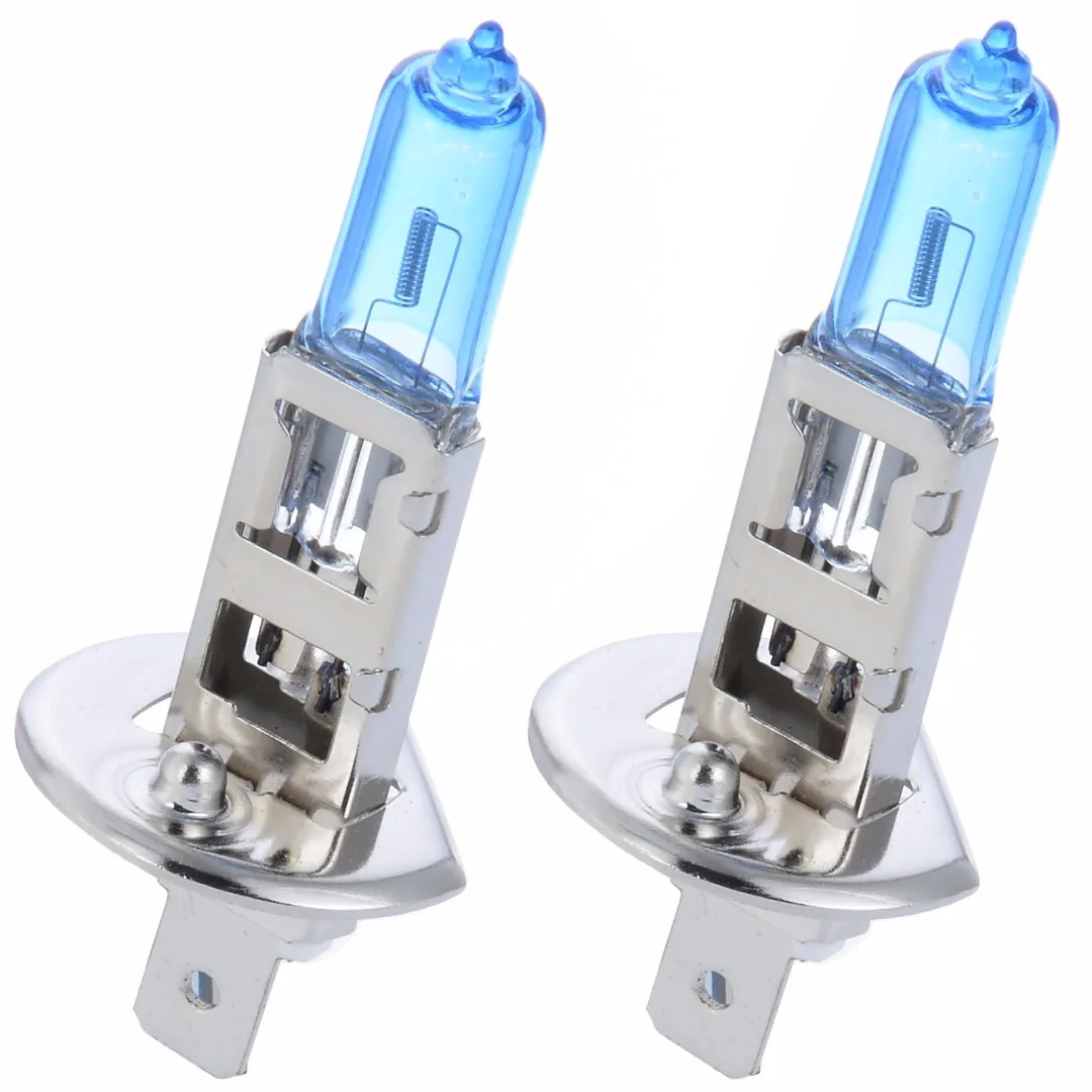 2pcs/set H1 100W 12V Headlight Fog Light Lamp Bulb White 6000K High Power Bulb