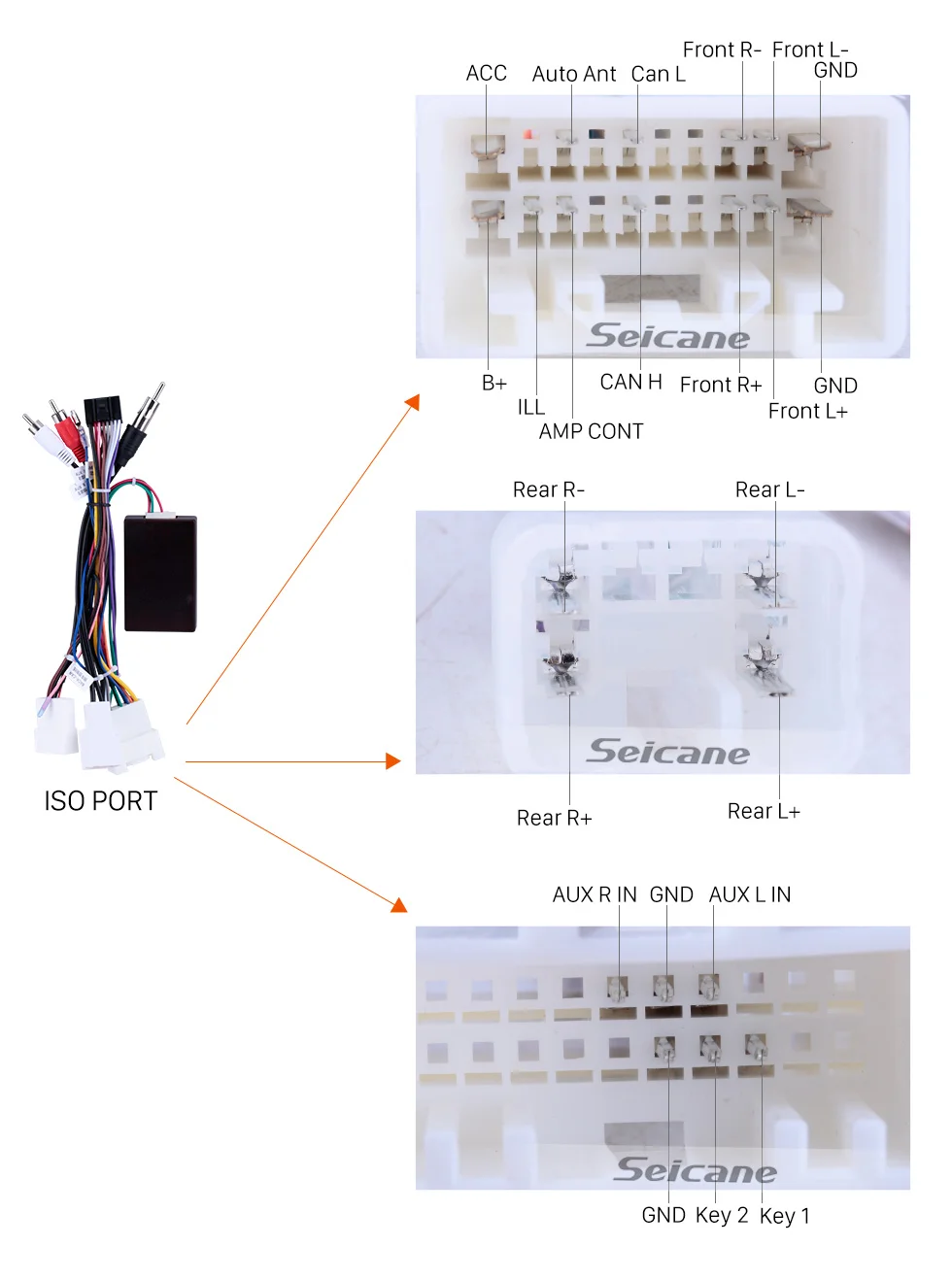 Seicane 9 дюймов стерео Bluetooth Wifi gps навигация для 2001 2002 2003 2004 2005 Lexus Android 8,1 HD 1024*600 поддержка 1080P