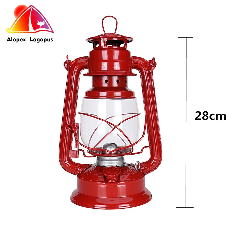 2017 Latest hight 28cm Retro Classic Kerosene Lamp Camping & Hiking
