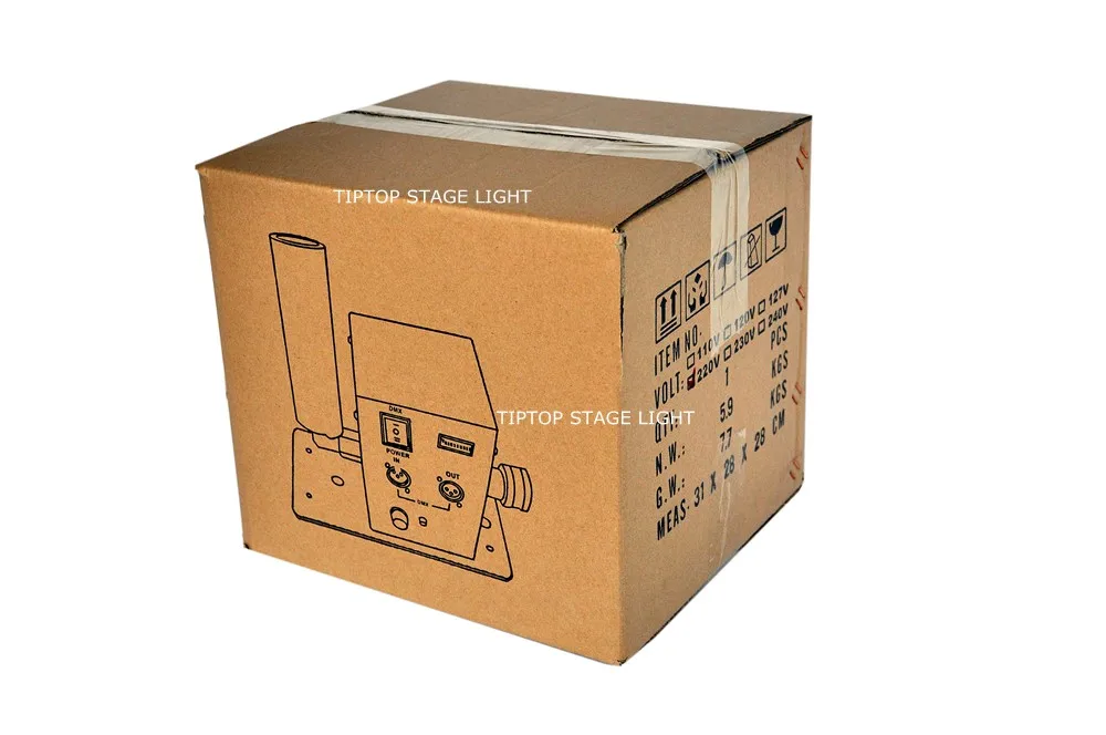 Máquina de Tubo Medidor de Gás Mangueira de Jato Coluna de Controle Luzes do Palco Duplo Estágio Co2 Comutável Co2 6 Dmx Levaram Co2 Concerto Dispositivo 90 V e 240 v 25 controle coluna co2 jet 6 metro mangueira