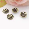 (31233)100PCS 9MM Antique Bronze Zinc Alloy Cascading Petals Flower Bead Caps Diy Jewelry Findings Accessories Wholesale ► Photo 3/4