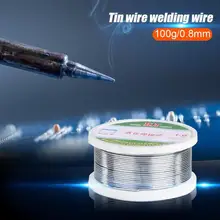 100 г/рулон из оловянной проволоки свинцовый припой проволока 0,8/1,0/1,5/2,0 мм гибкий катушка для сварки линия сварочная проволока для сварки цепи Панели