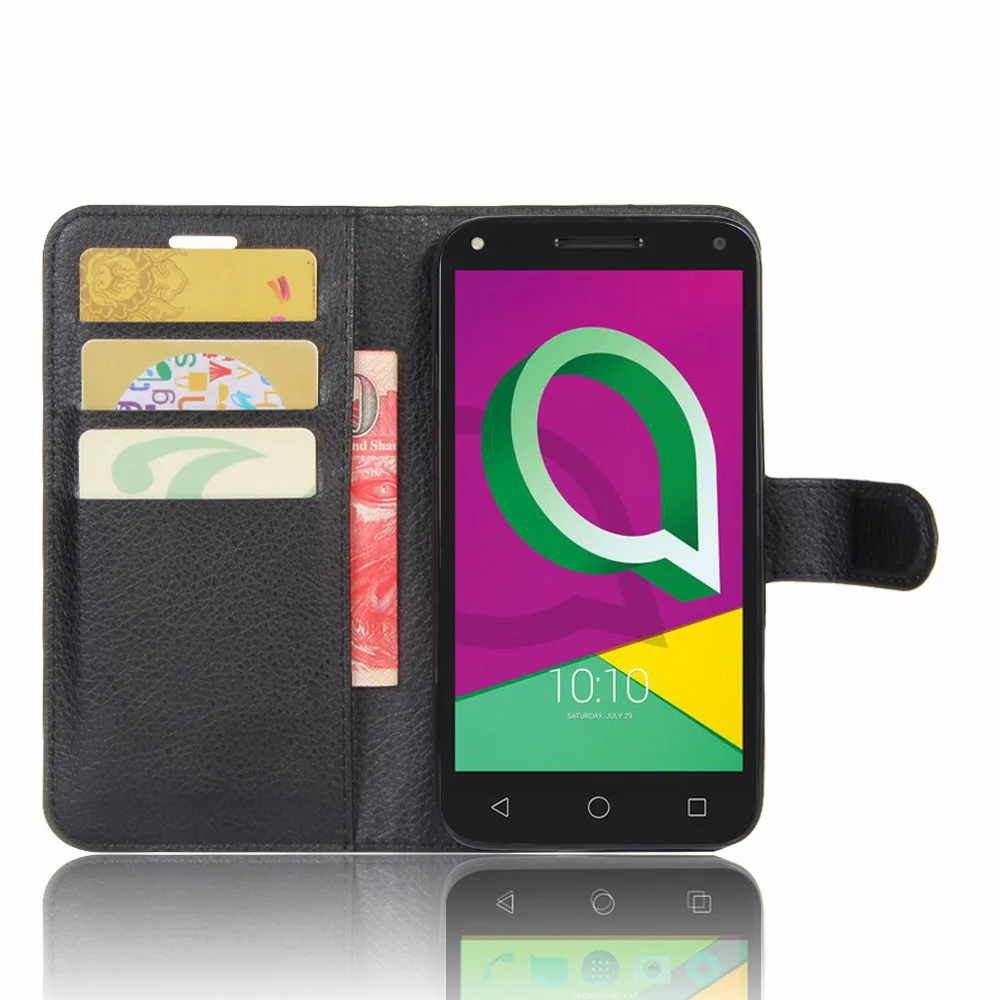 Бренд gligle модный кожаный чехол-бумажник для Alcatel U5 3g защитный чехол