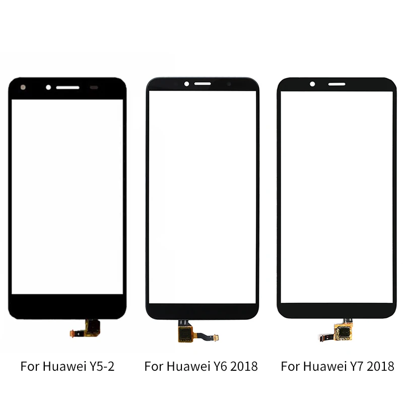 Для Huawei Y5 2 Y6 2018 Y7 сенсорный экран дигитайзер панель запасная часть для