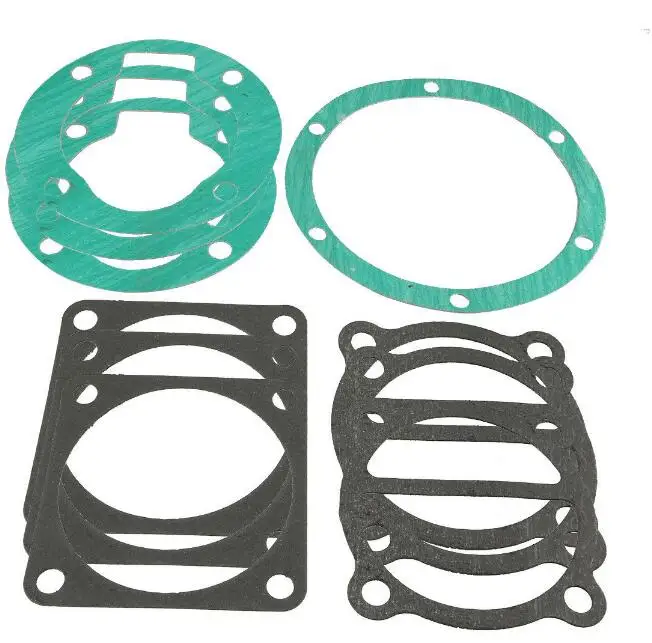 

10 Pcs Paper Air Compressor Cylinder Base Valve Plate Sealing Gaskets Bracket