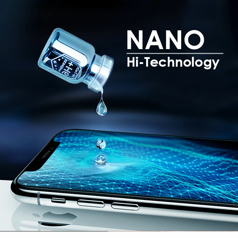 Akcoo S10 Plus Защитная нано-Жидкая Hi tech невидимая пленка для iPhone 6 7 8 xs max xr Защитная пленка для samsung S 7 8 9 Note