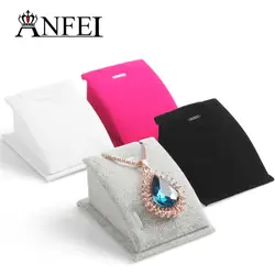 Anfei 5 цветов Цепочки и ожерелья/кулон Дисплей Jewelry Дисплей полка Стенд Дисплей стойки ювелирных изделий Организатор Bolsa Дисплей хранения