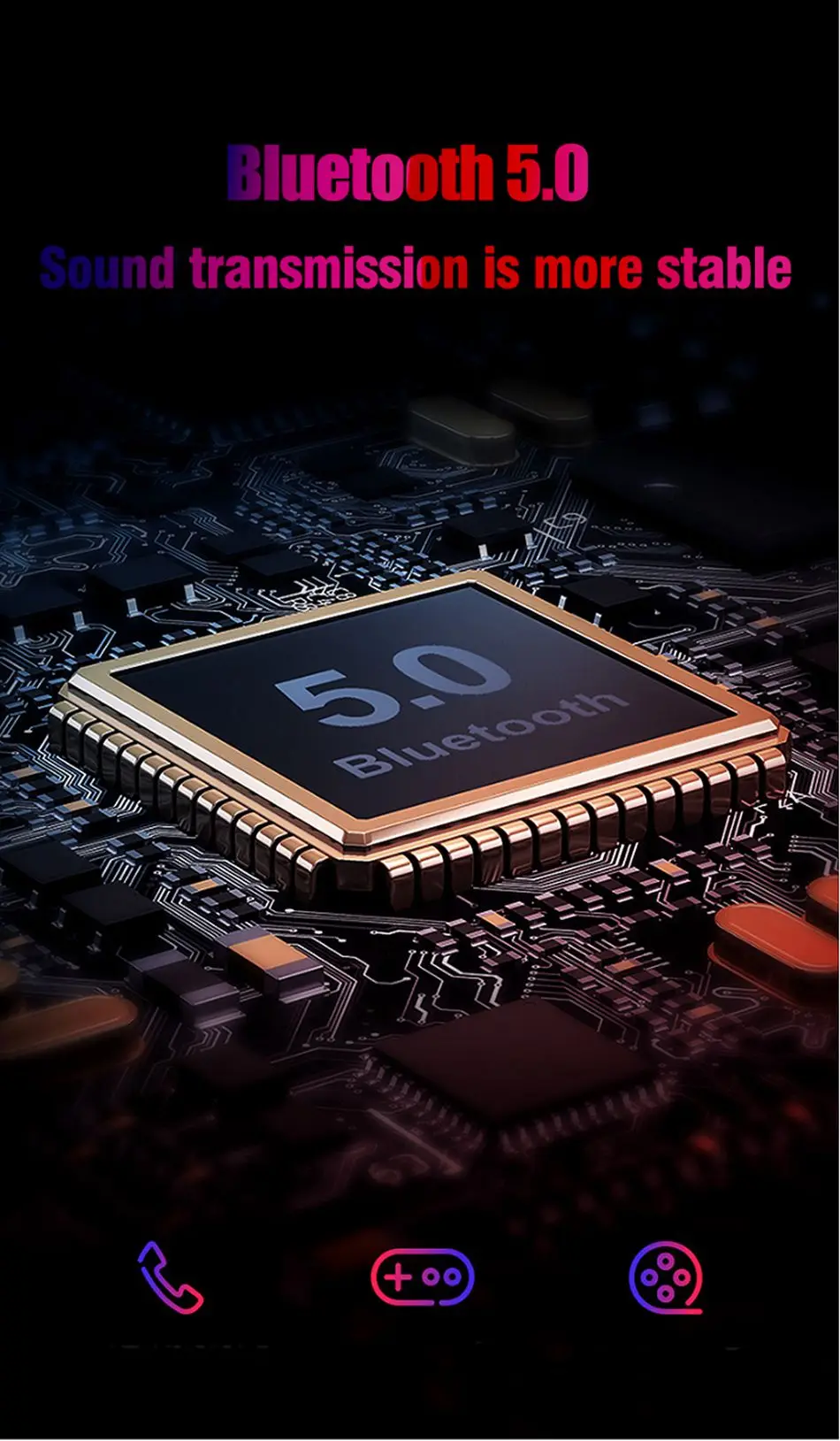 TWS Bluetooth 5,0 наушники беспроводные наушники-вкладыши громкой связи спортивные наушники-вкладыши игровая гарнитура наушники с зарядным устройством