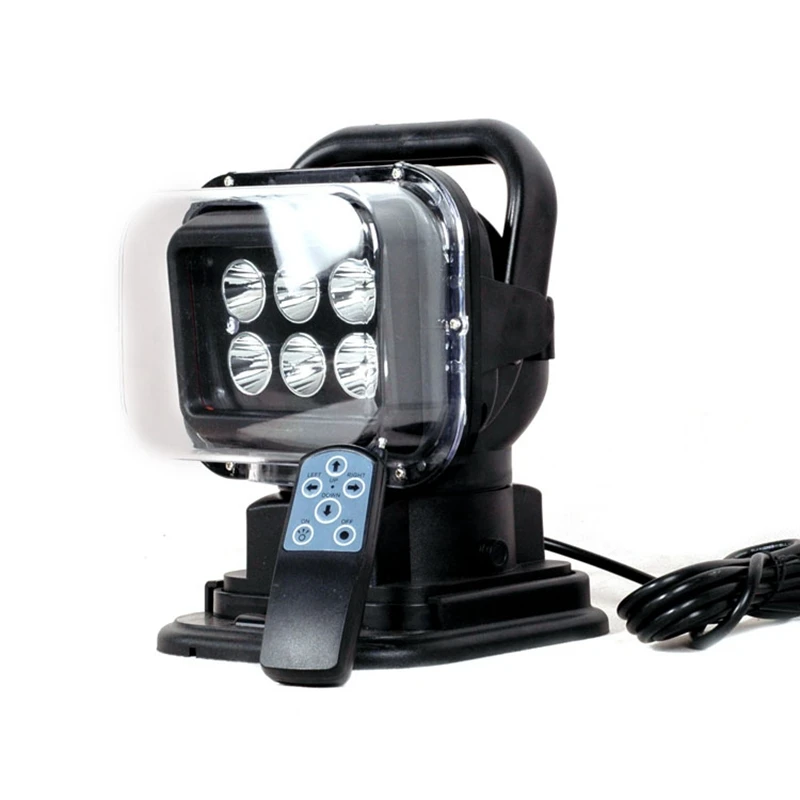 1pcs 30W Searchlight LED Searching Light with Rotating Remote Control