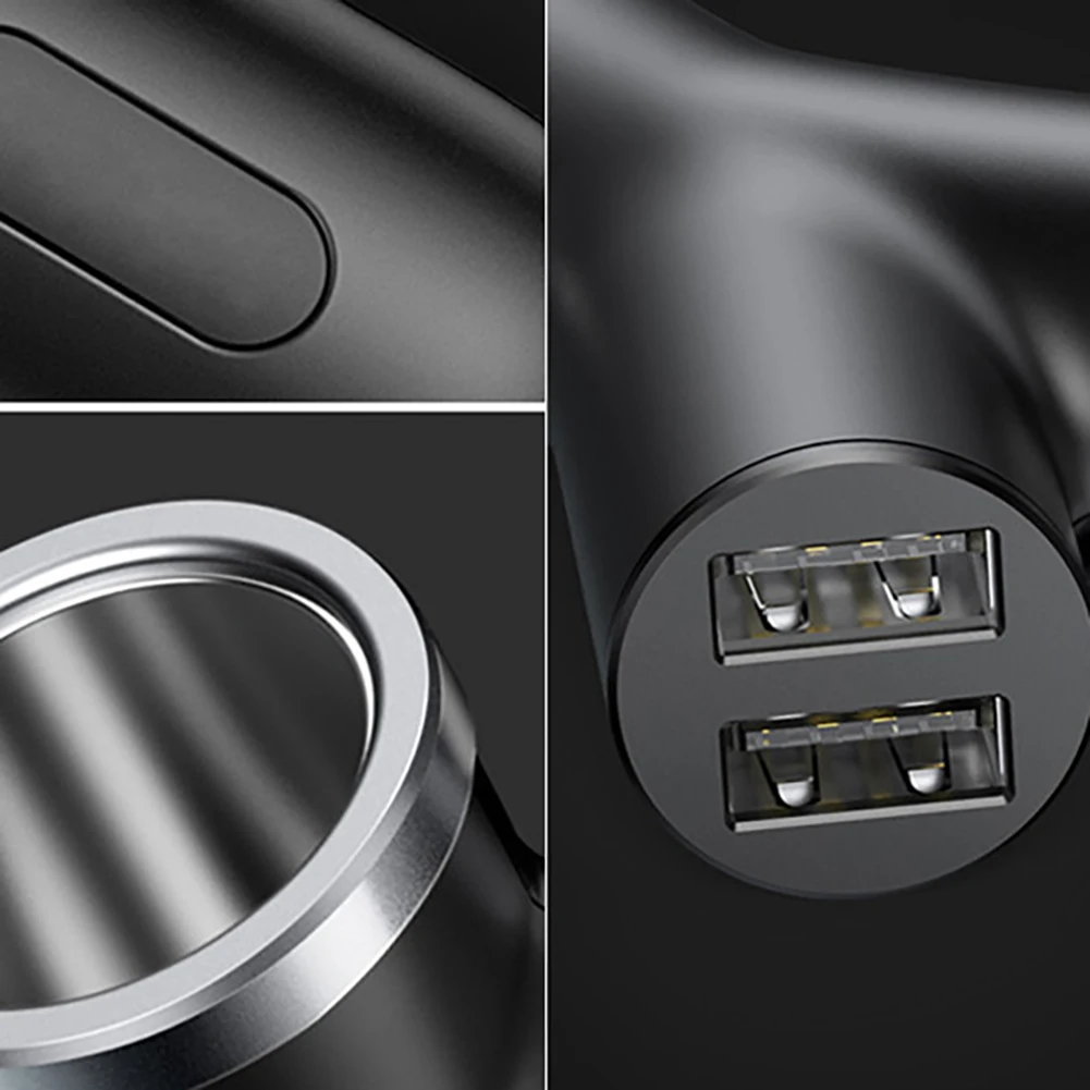 Двойное USB Автомобильное зарядное устройство для iPhone samsung Xiaomi Mi Быстрая зарядка автомобильный адаптер зарядного устройства для телефона мобильное автомобильное зарядное устройство