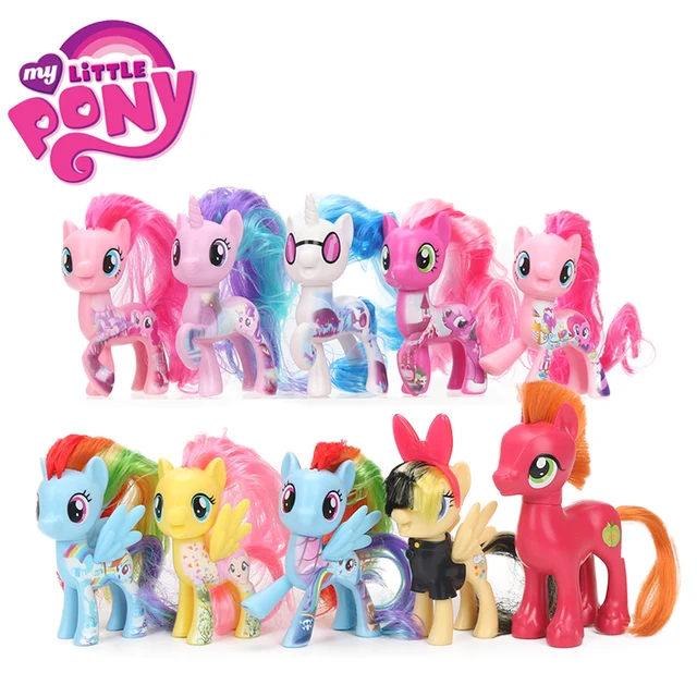 10 stücke My Little Pony Spielzeug DJ Pon 3 Rarität