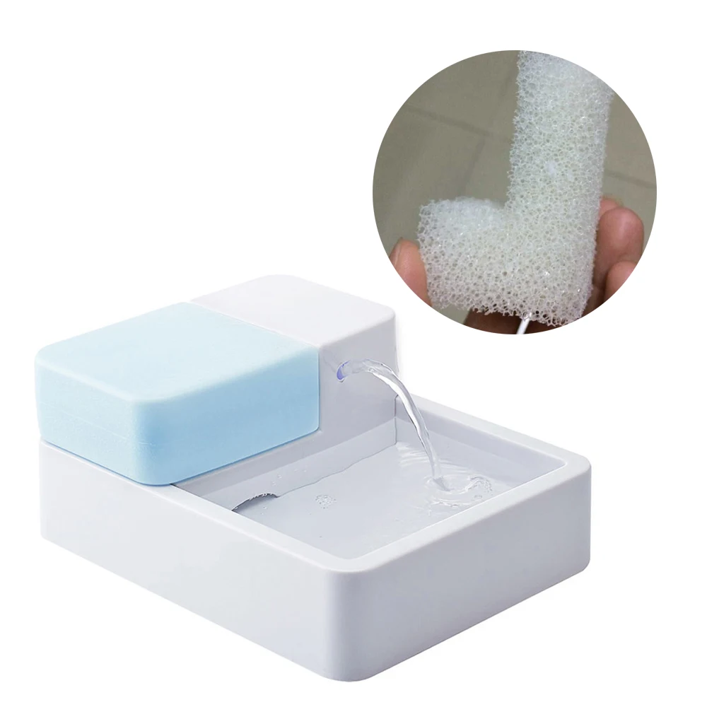 

New 2Pcs Automatic Pet Drinking Fountain Cat Dog Water Drink Dispenser Bowl Dish Filters Dropshipping