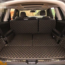 Хорошее качество! Специальные коврики для багажника для Mercedes Benz GL 550 7 мест-2013 водонепроницаемые коврики для багажника для GL550