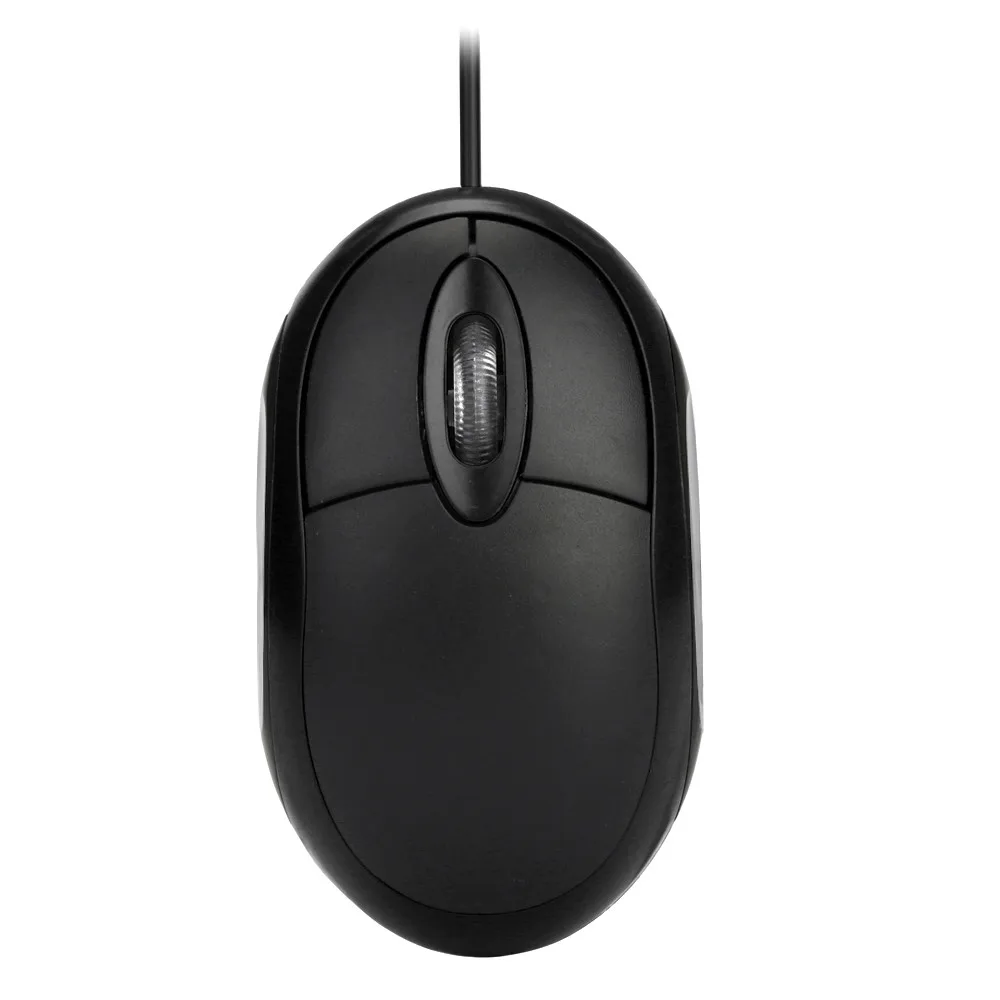 

Wired Mouse Design 1200 DPI USB Mini Cute Black Optical Gaming Mice Office High Quality Mouse For PC Laptop Notebook L0212