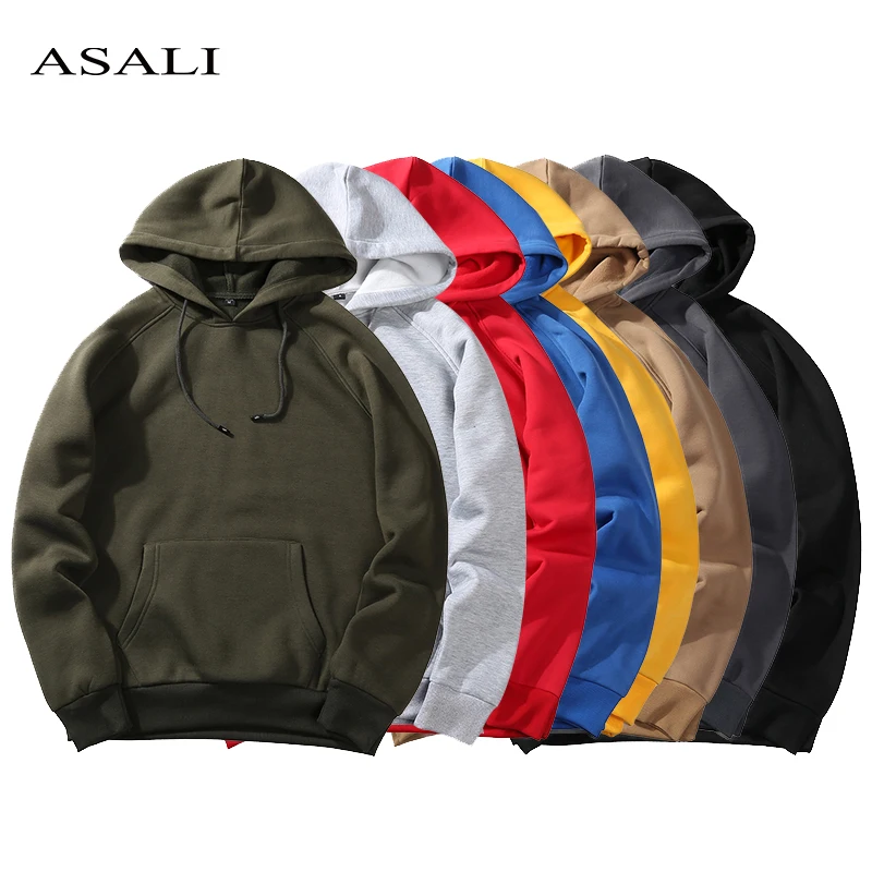 Autumn Winter Hoodies Mens Clothing Skateboard Hip Hop Hooded