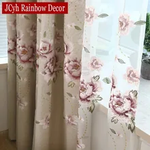 European Style Luxury Flower Embroidered Blackout Curtains For Living Room Bedroom Cortina Tulle Sheer Yarn Fabric For Curtains European Style Luxury Flower Embroidered Blackout Curtains For Living Room Bedroom Cortina Tulle Sheer Yarn Fabric For Curtains