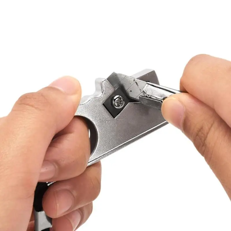 Mini Knife Sharpener Stainless Steel Outdoor Portable Pocket Tool Fish
