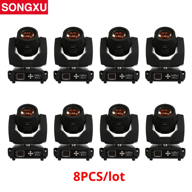 

8 pcs a lot Sharpy Lyre Beam 230W 7R Moving Head Light Touch Screen Beam Moving Head Light for DJ Nightclub Party/SX-MH230