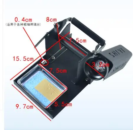 Soldering Iron Support Stand Station Metal  (4)