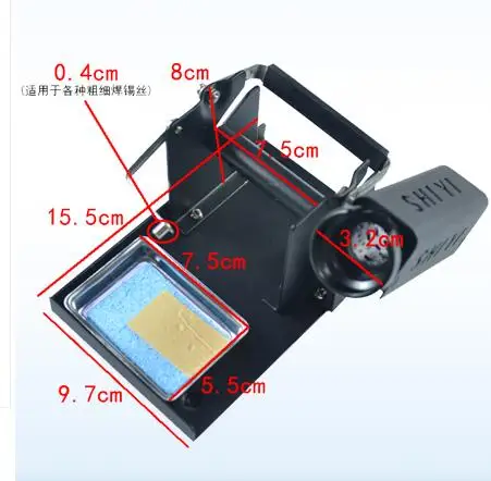 Пять типов многофункциональный держатель для утюга двухслойная подставка для паяльника двойная жестяная проволочная Стойка Металлическая жестяная проволочная рама