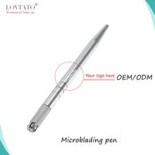 Распродажа инструмент для микроблейдинга Oem сервис Tebori ручка поставка вырезанный логотип на Перманентный макияж ручные машинки для татуировок Micorblading инструменты