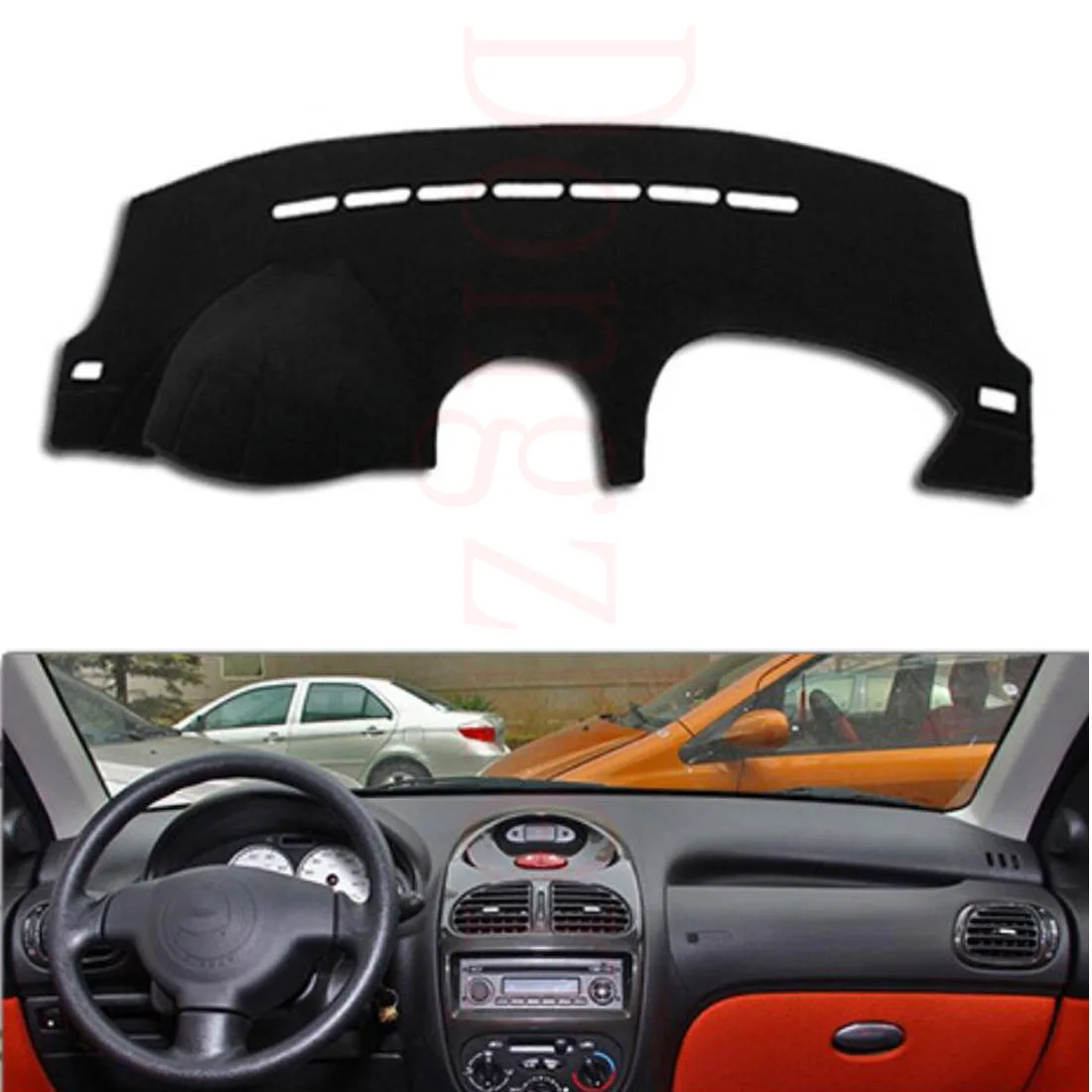 

Dongzhen Car Dashboard Mat Fit For Citroen C2 2008-2013 Cover Avoid Light Pad Instrument Platform Dash Board Cover Car Styling