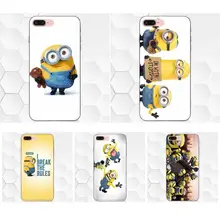 De silicona suave TPU funda negra Coque para Huawei Y3 Y5 II Y6 Y7 Y9 nova 2 Plus 2S 3i 4 Lite Plus primer 2017 de 2018 de 2019 Minion