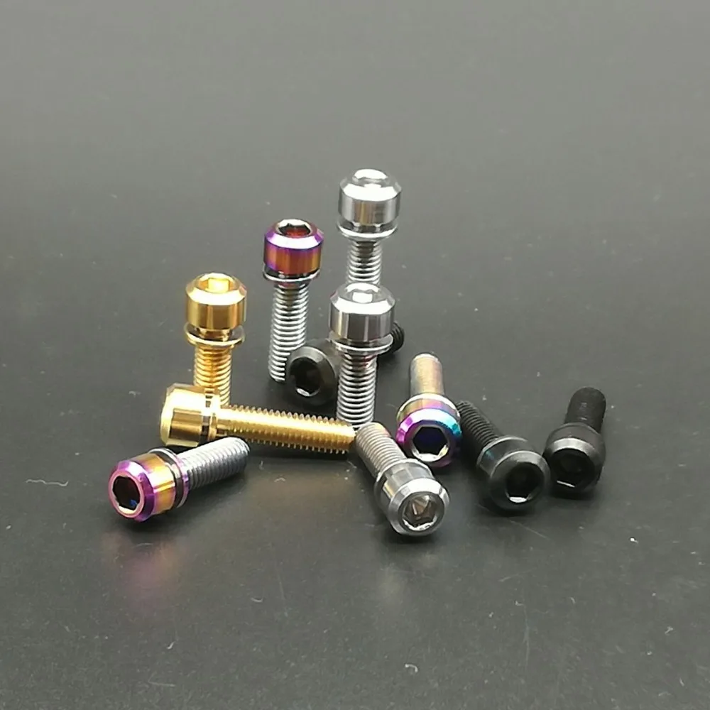 M5x16mm M5X18mm M5x20mm винты болты Ti титановый болт для руля ...