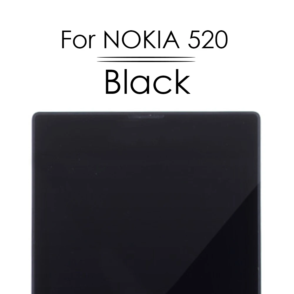 4 0 &quotSinbeda IPS для NOKIA lumia 520 ЖК дисплей сенсорный экран с рамкой дигитайзер LCD @|Экраны