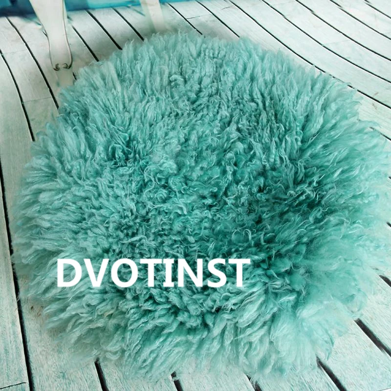 Dvotinst маленьких Подставки для фотографий натуральная шерсть фон Одеяло коврик наполнитель корзины новорожденных Fotografia аксессуар Studio
