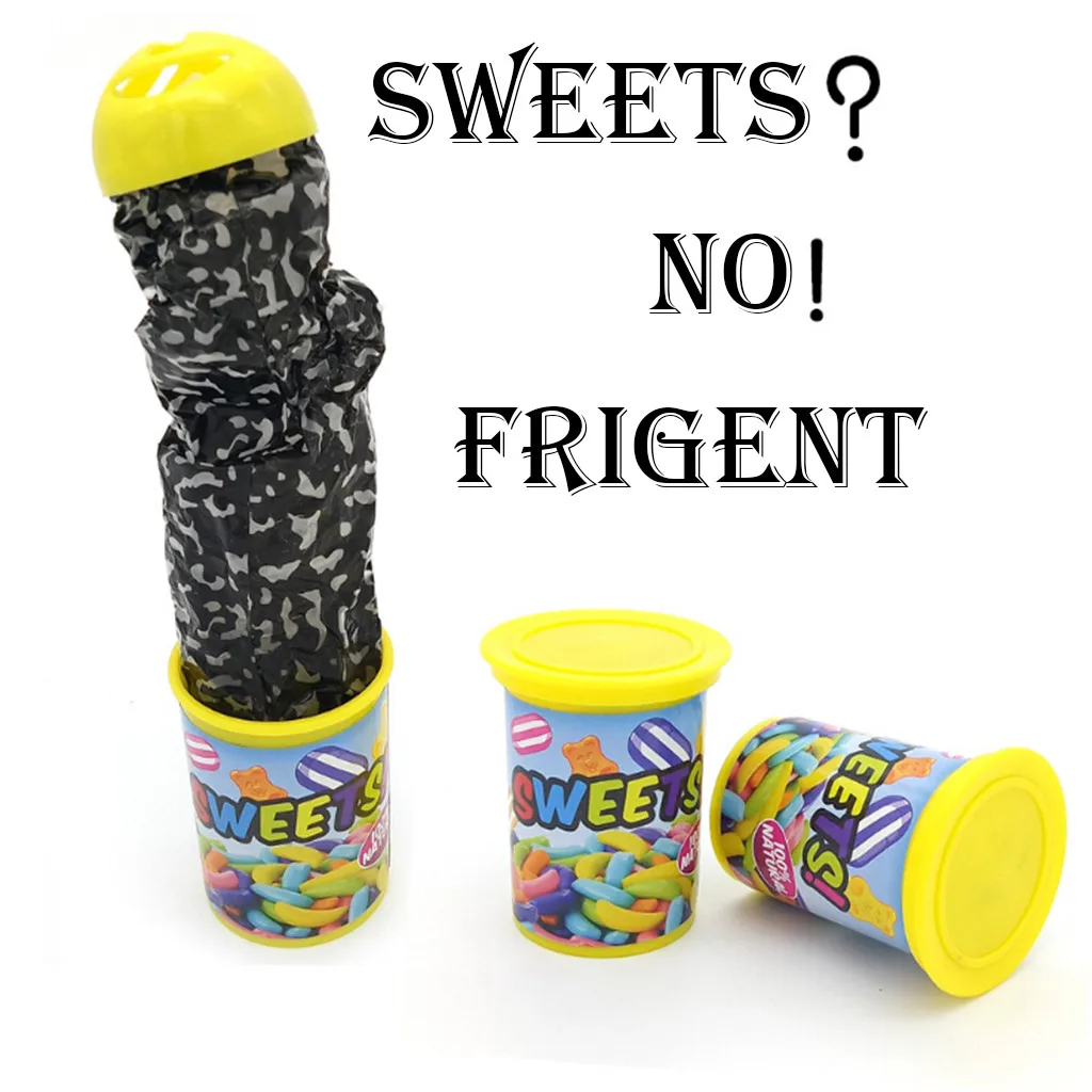 

2019 Spoof Funny Scare Small Sweet Candy Scary Toys Funny Party For Children Space Sand Hydrophobic Sand Play Toys 6.6