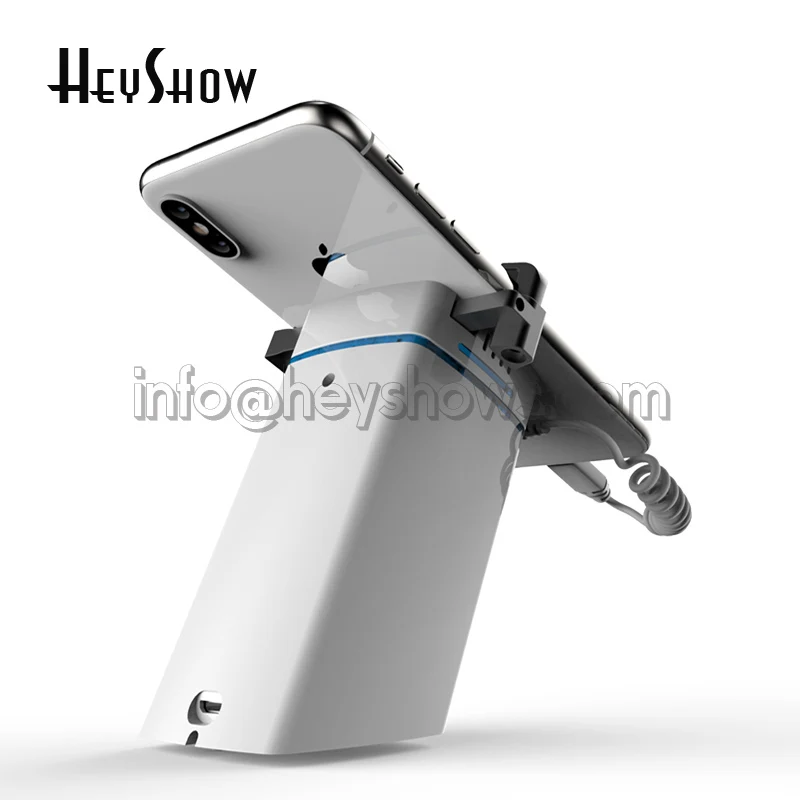  Smartphone Security Display Stand Alarm For iPhone Burglar Alarm Cellphone Anti Theft System Chargi