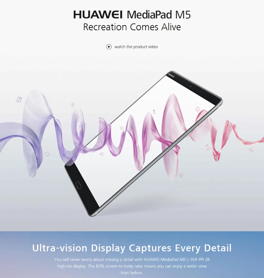 Global ROM Huawei MediaPad M5 SHT-W09 Tablet PC Kirin 960 octa-core 4GB ram 32GB rom 8.4inch 2560*1600 IPS Android 8.0 WIFi GPS