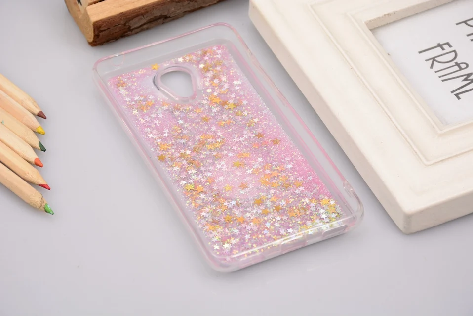 Reaoom for Meizu M6 Case Glitter Dynamic Liquid Star Quicksand Colorful Cute Bottle Unicorn Protection Cover Capa for Meilan 6   (2)