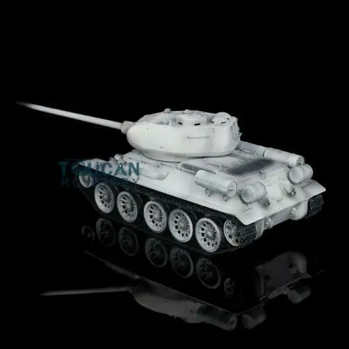 2,4 г Henglong 1/16 масштаб Снежный 6,0 пластик советская T34-85 РТР р/у Танк 3909 360 револьверная башня TH12919