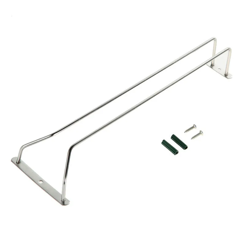 Нержавеющая сталь винный шкаф держатель 1/2/3 ряда вина Стекло ...