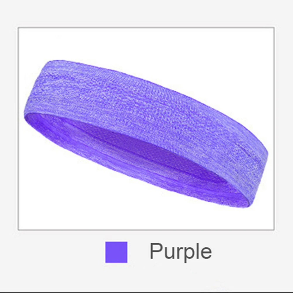 Профессиональный Напульсник для бега нескользящий унисекс дышащий материал, впитывающий влагу повязка на голову для фитнеса одежда для йоги теннисные виды спорта