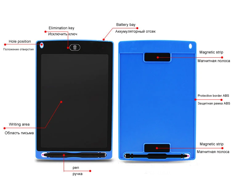 8,5 дюймовые портативные игрушки для рисования, доска для письма и письма, детская развивающая игрушка для раннего развития, ультратонкие планшеты для рисования, доска в подарок