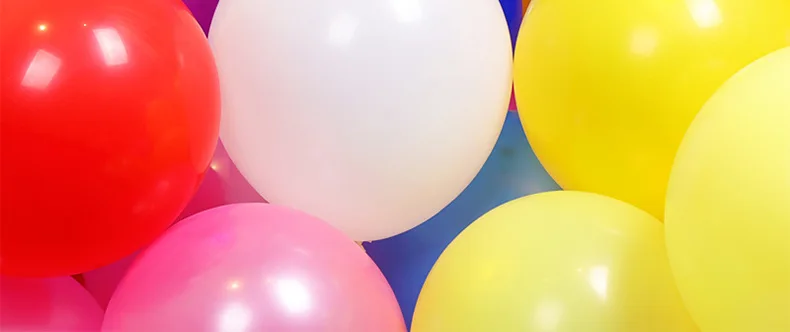 100pcs 12inch 2.8g Latex Balloons Inflatable Helium Balloon Wedding Decorations Kids Air Balls Happy Birthday Party Balloon