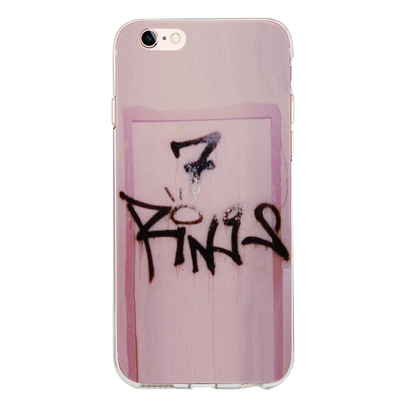 7 колец Ariana Grande Girl Силиконовый чехол funda для iPhone 6 6S 7 8 Plus 5 5S SE x XS Max XR Бог-женщина милый чехол для телефона - Цвет: TPU