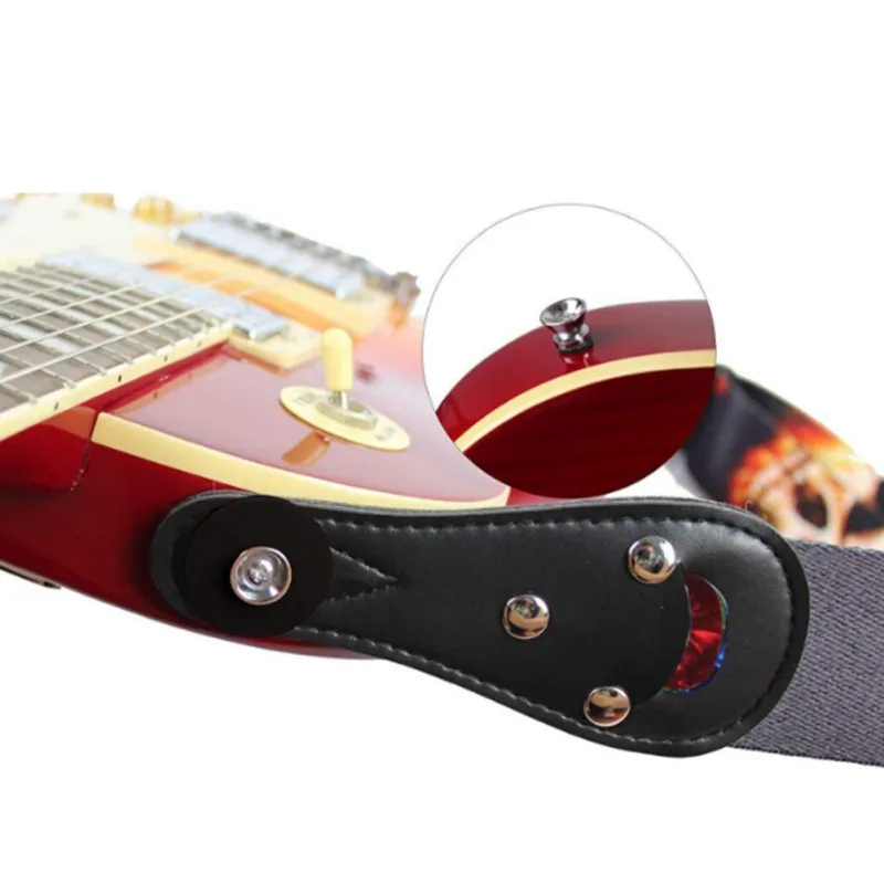 

Bass Guitar Strap Lock Guitar Parts Accessories Stringed Instruments Rubber Material 4pcs Electric Guitar Strap Locks Blocks