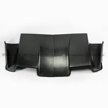 Colher Estilo FRP Fibra de Vidro Traseiro Sob Difusor 2 pcs Body Kit Painel de Fibra de Vidro Para Carros Acessórios Do Carro Styling Para Honda S2000
