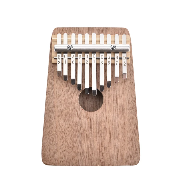 10 Key Tone Kalimba African Thumb Piano Mbira Finger Percussion Keyboard Musical Instruments Kalimba Wood
