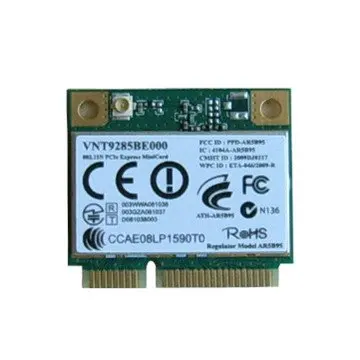 

VIA VNT9285 IEEE802.11b/g/n MiniPCIe Wireless LAN Card