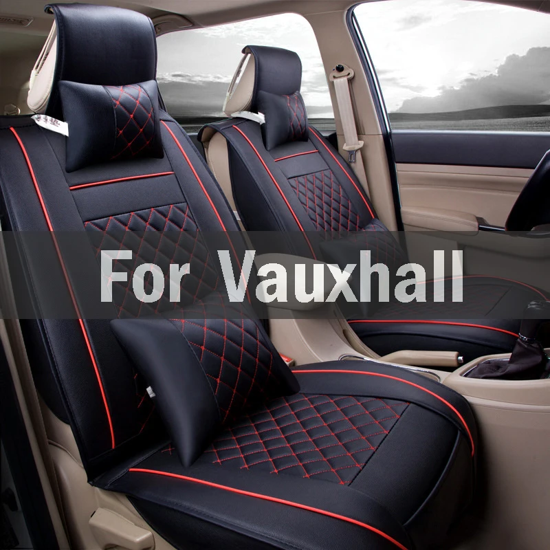 

Tear Pu Car Place 1 Sets Water-Resistant Pu Leather Car Seat Covers Set Four Seasons Cushion For Vauxhall Adam Astra Vxr8 Vectra
