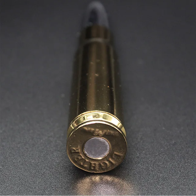 Briquet à Balle en Métal avec Lumière Laser, Gaz Butane, Flamme Coupe-Vent, Laguna, Gadget de Nouveauté, Addictif Militaire – Image 6