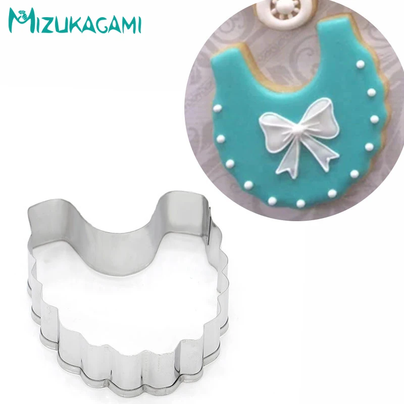 Формочки для печенья нагрудник Форма Fondant(сахарная) торта печенье режущего инструмента формы кухня Выпечка DIY MS-00445