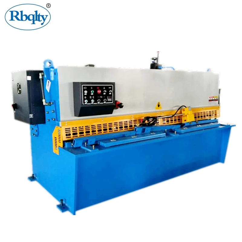 

4mm 3.2 meters metal sheet hydraulic swing type shearing machine